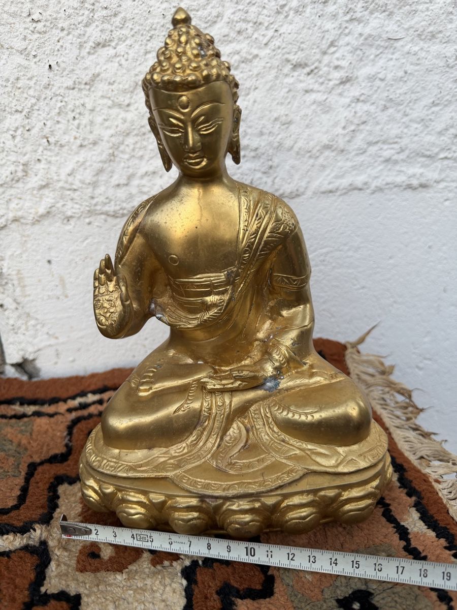 Statuette: Abhaya Mudra Buddha Statue – Usato da Würenlos venduto da Mueller1970