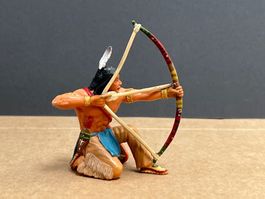 Schleich 70305 Sioux Bogenschütze, kniend Indianer