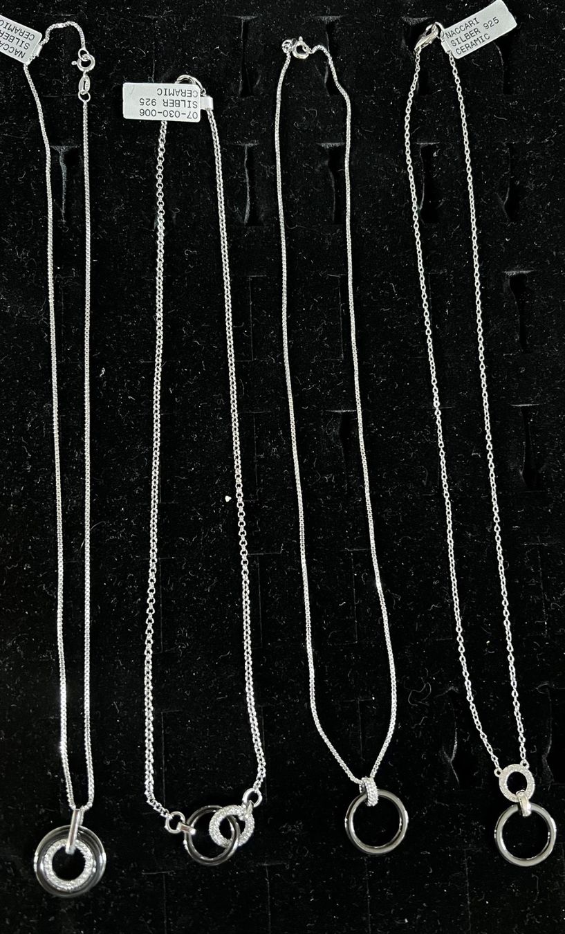 Cravatte: Silber Halsketten mit zircon – Nuovo (secondo la descrizione) da Teufen Ar venduto da Exclusive.stuff.CH 5