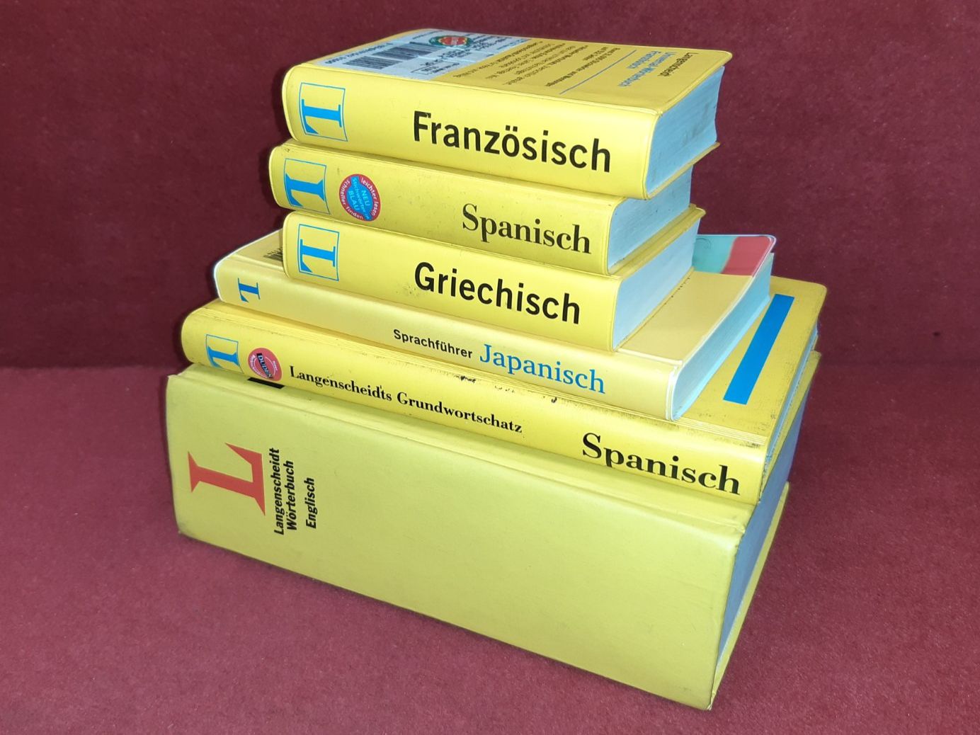 Livres: Posten div. Langenscheidt! Japanisch, Griechisch, Spanisch.. – D'occasion à Lohn-Ammannsegg par Molch7 1