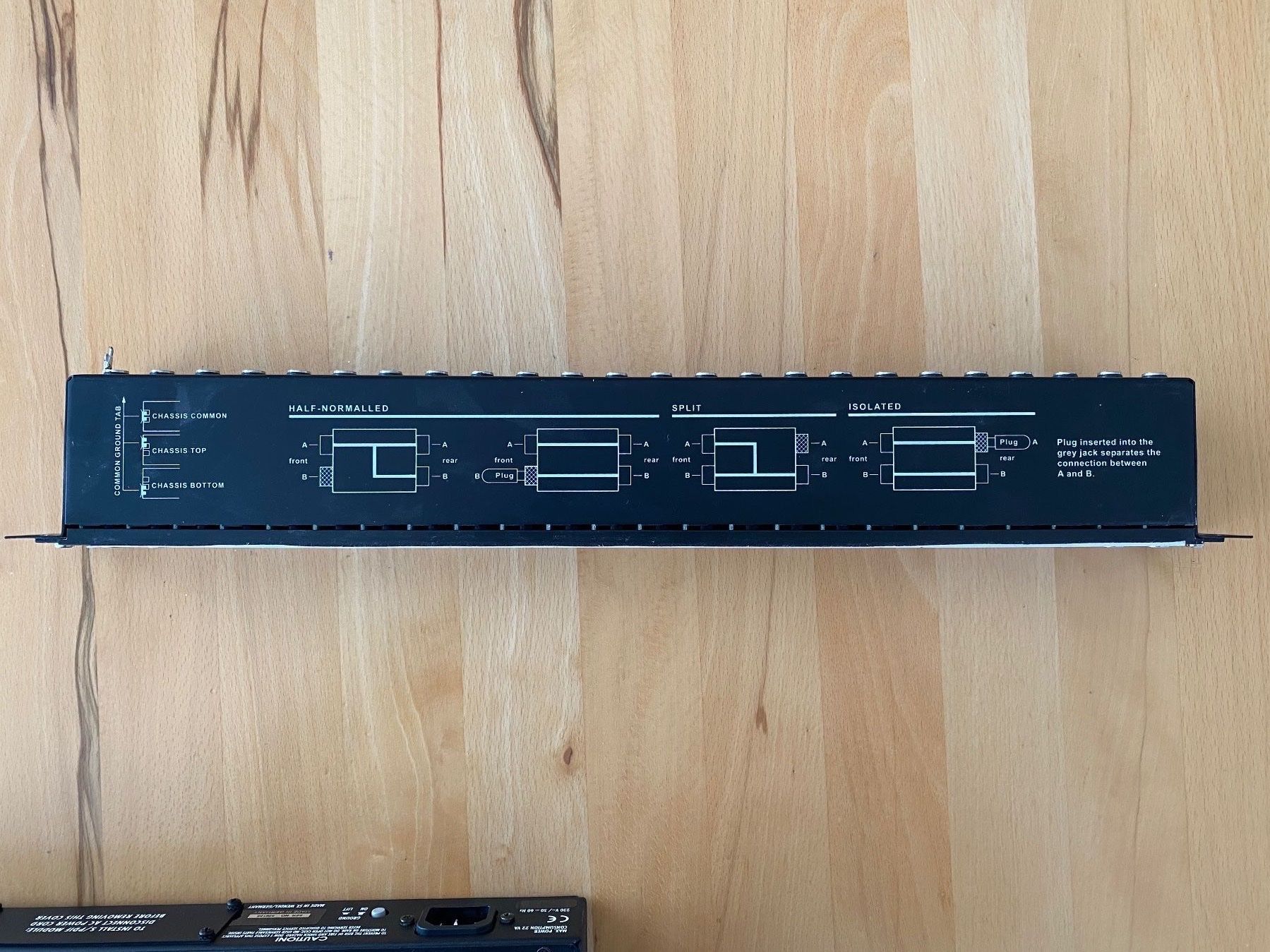 Wandhalterungen: Neutrik NYS-SPP-L1 Patchbay 2x24 – Gebraucht aus Oberrohrdorf von  2