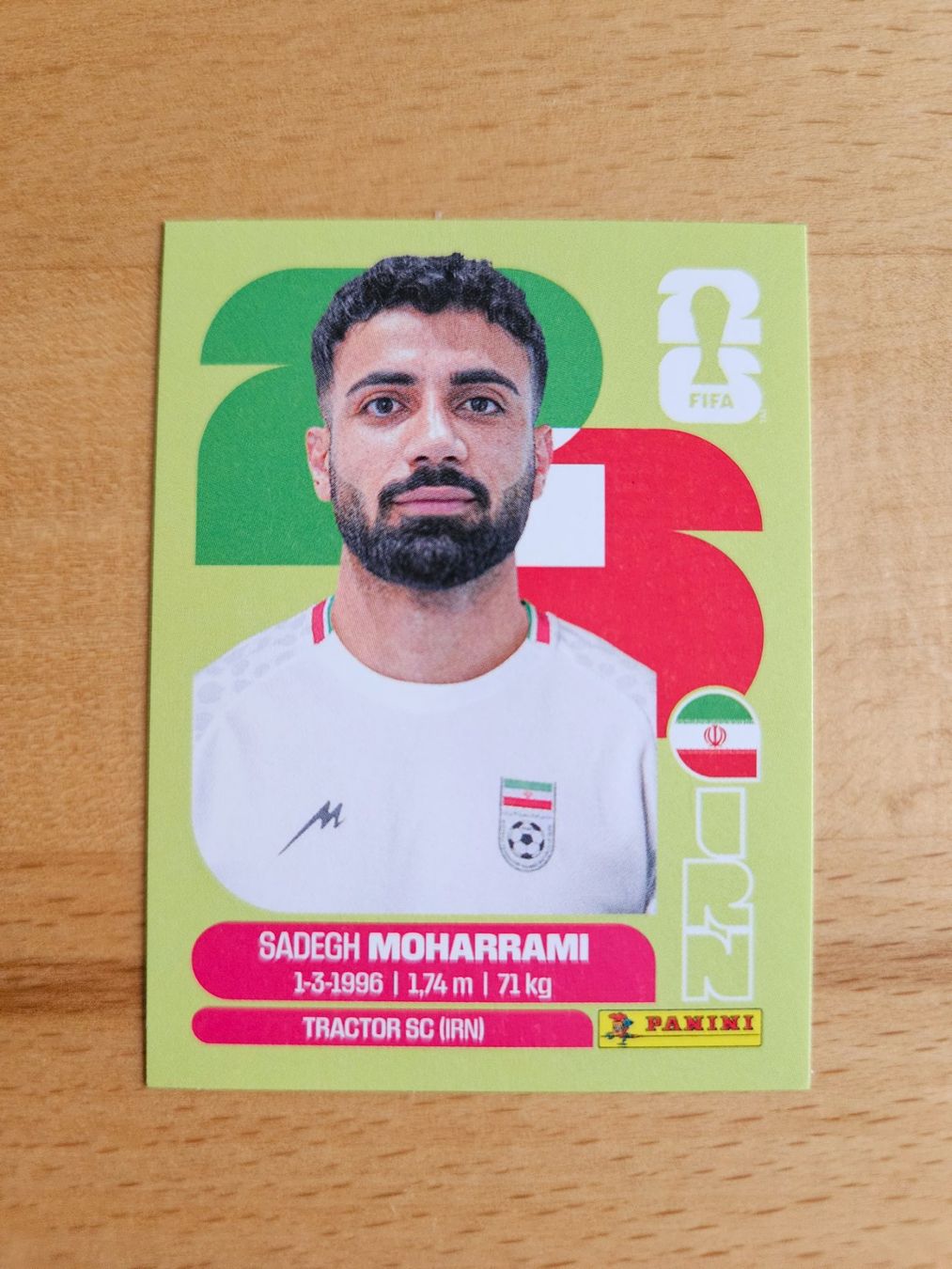 Panini Carte collezionabili: Panini WM 2026 IRN 9 – Nuovo (secondo la descrizione) da Winterthur venduto da melac