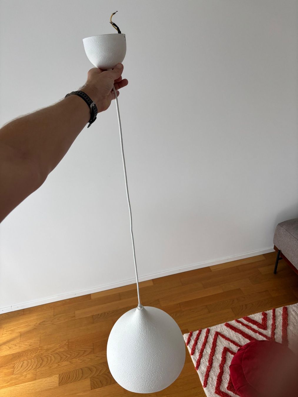Kronleuchter & Deckenlampen: Deckenlampe weiss – Gebraucht aus Winterthur von Majorinho 1