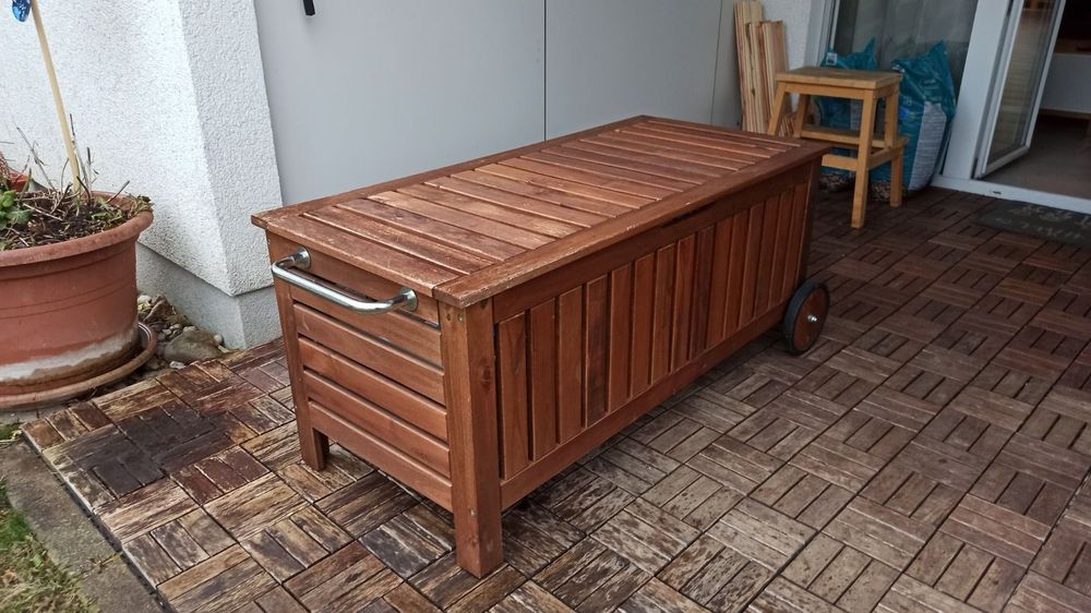 Garten Banktruhe ÄPPLARÖ IKEA Kaufen auf Ricardo
