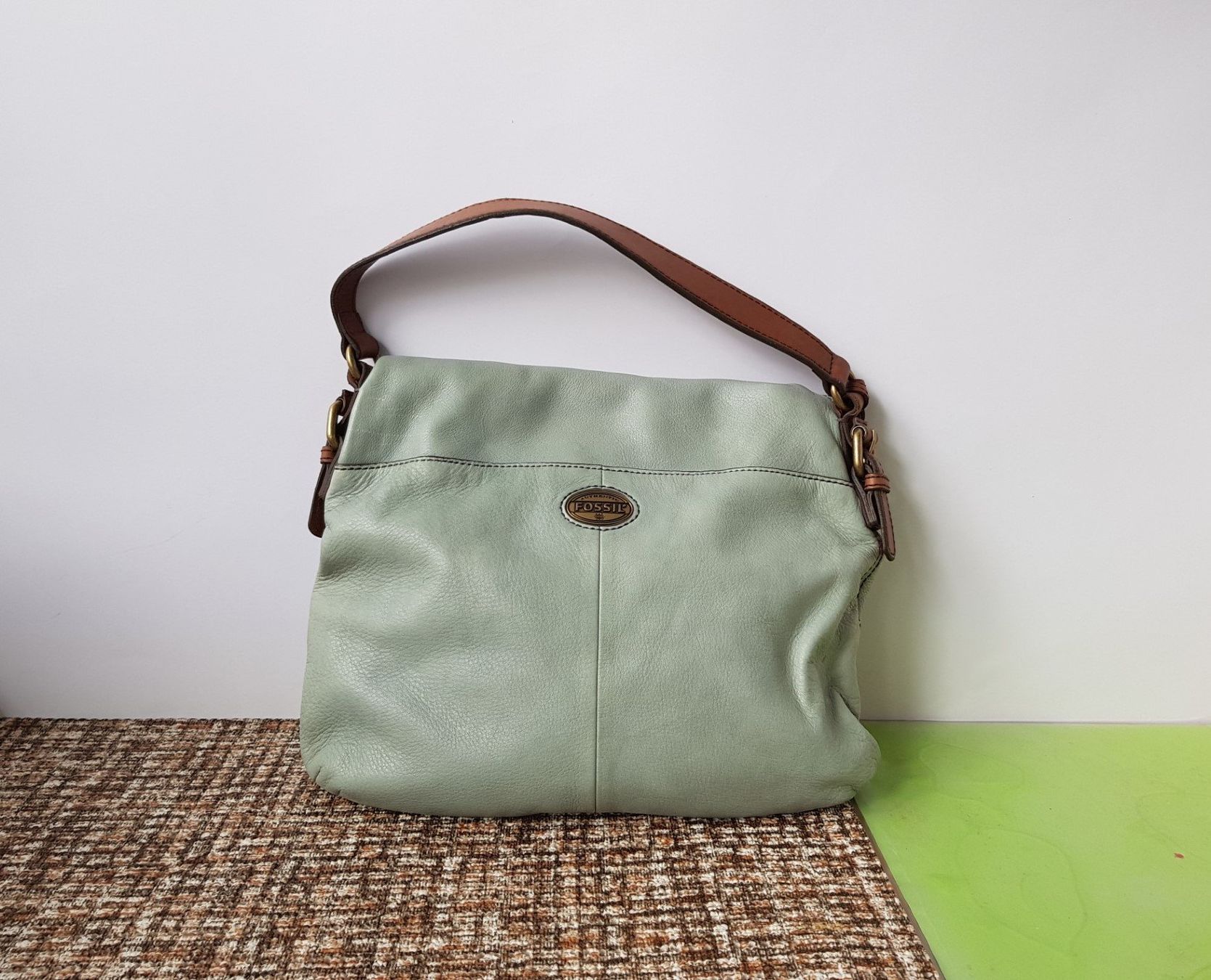Fossil Taschen für Damen: Fossil Leder Handtasche/Umhängetasche – Gebraucht aus Basel von Birs868 3