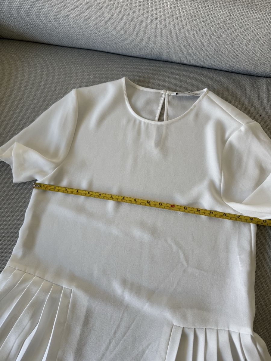 Zara Blusen: Weisse Bluse von Zara, S – Neu (gemäss Beschreibung) aus Granges VS von rvn 3