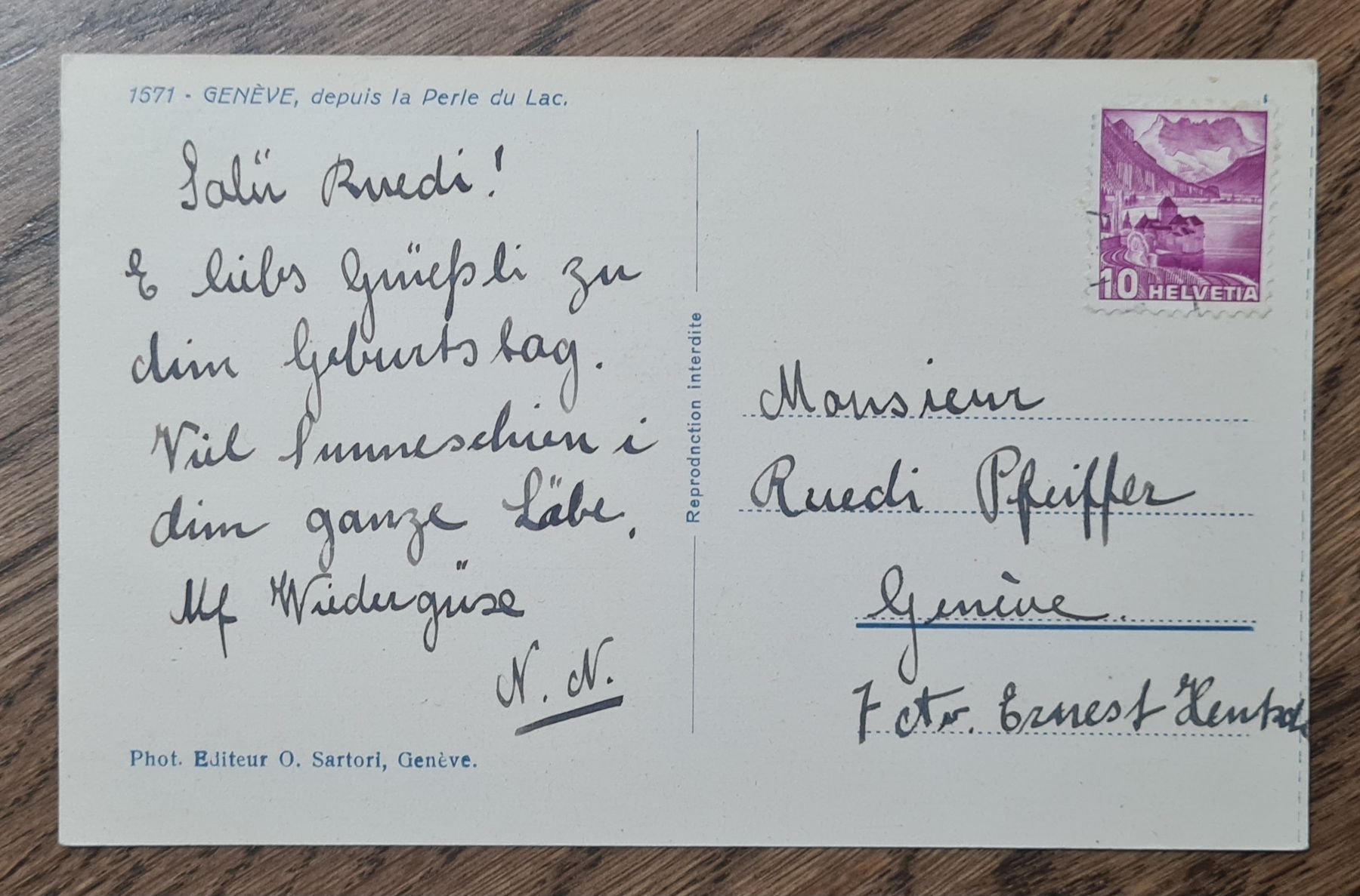 Cartes postales: Genf – D'occasion à Ebikon par Donar50 1
