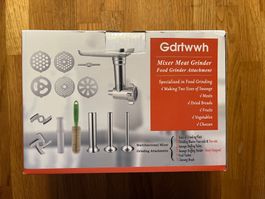 Neuer Gdrtwwh Fleischwolfaufsatz für KitchenAid Mixer