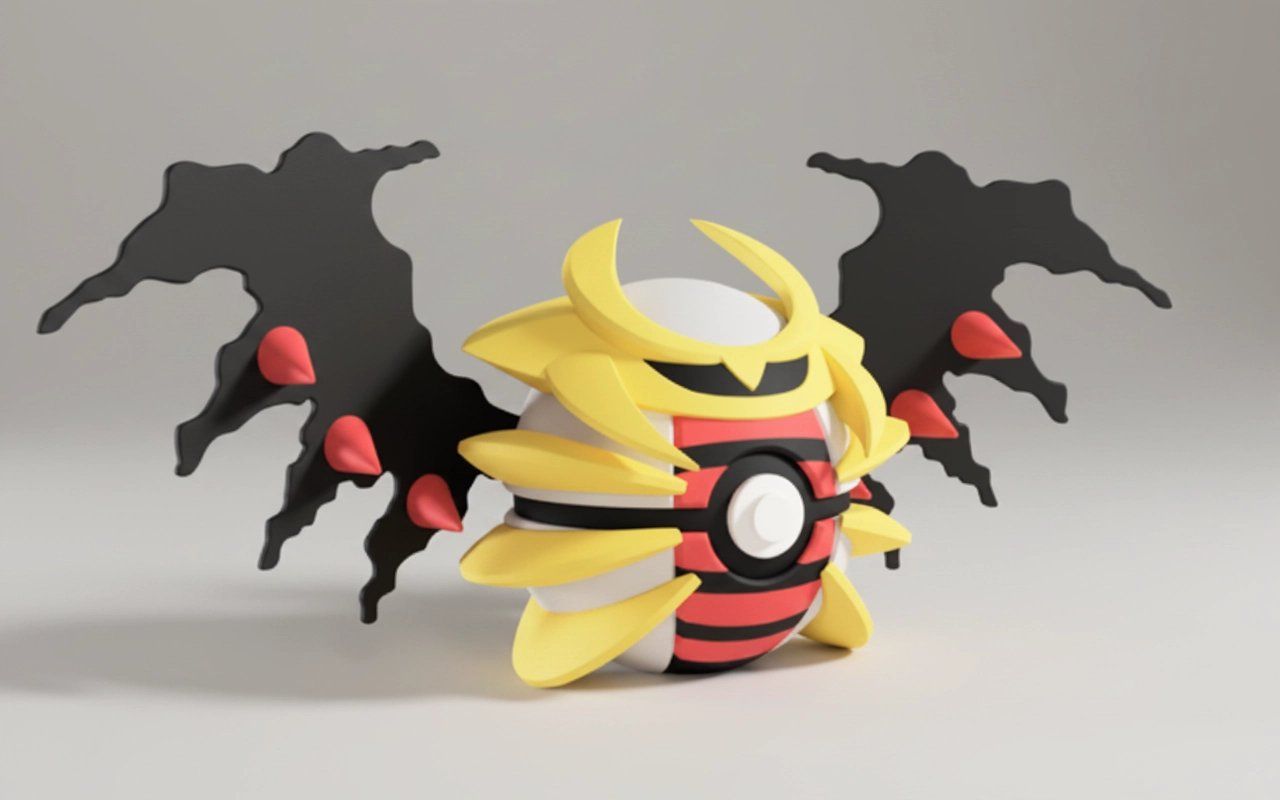 Figuren: Pokeball Giratina - 3D Printed – Neu (gemäss Beschreibung) aus Ligornetto von Nero_Forma_3D