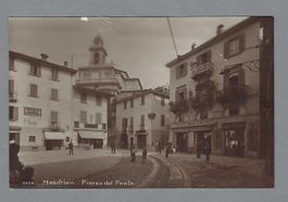 MENDRISIO, PIAZZA DEL PONTE, ANIMATA, *