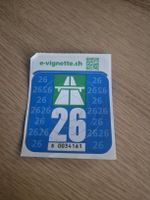 Autobahnvignette neu 2026