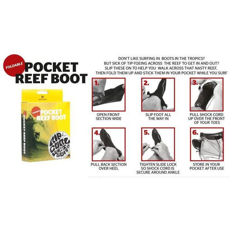 Surfboards & Schwimmbrette: Pocket Reef Boot 1mm Grösse 10 Rip Curl – Gebraucht aus Obfelden von Geosnow 3