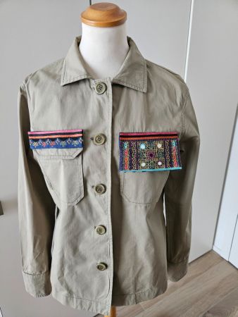 Max Mara weekend Chemisier/veste mi maison kaki taille 38