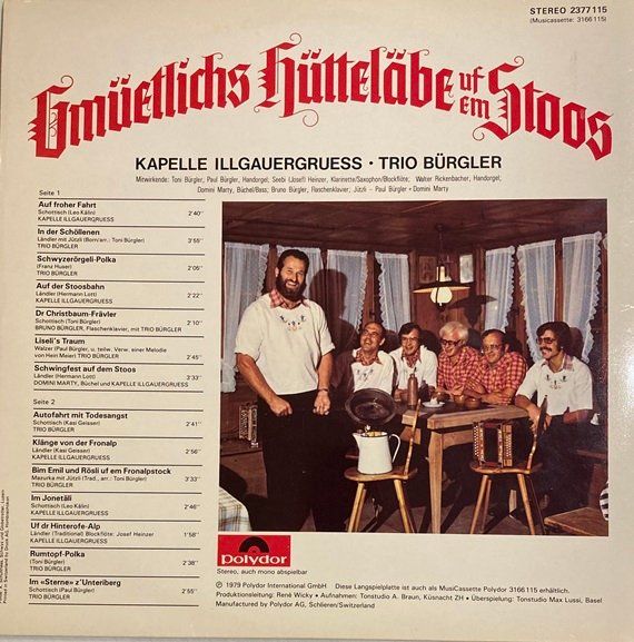 Dischi in vinile: Gmüetlichs Hütteläbe uf em Stoos (LP) – Usato da Grüningen venduto da azulmarron 1