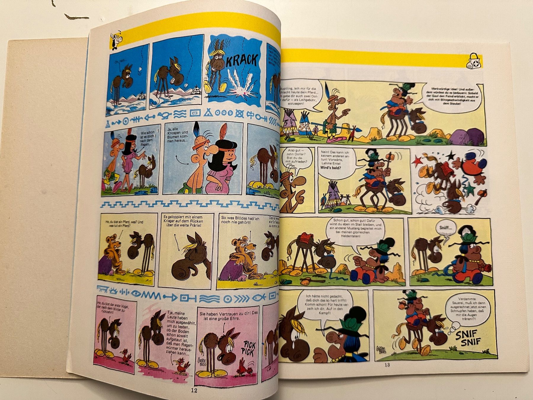Fumetti: ZACK COMIC BOX 15 HÄUPTLING FEUERAUGE – Usato da Münsingen venduto da Ganjam 4