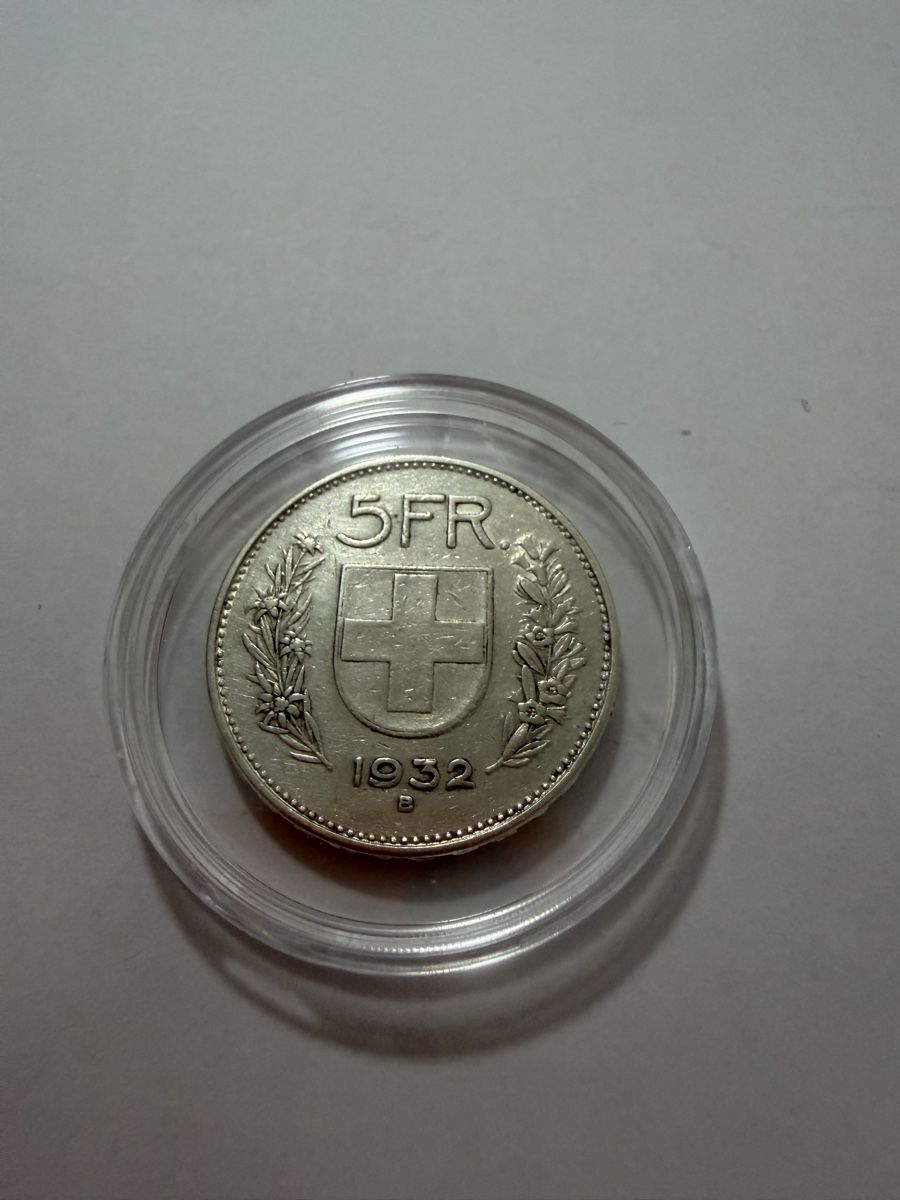 Tutti le monete: Schweizer Silver Münze  – Usato da Glis venduto da bfe_ghf5