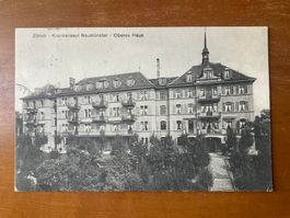 AK Zürich, Krankenasyl Neumünster 1913