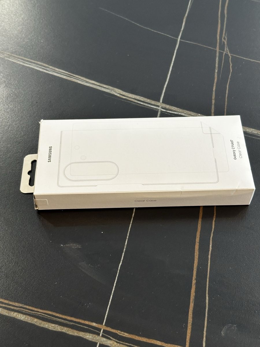 Samsung Cover & Protezioni schermo: Coque Samsung Galaxy Z Fold7 Clear Case – Nuovo e nell'imballaggio originale da Fribourg venduto da WAURGB_6498 1