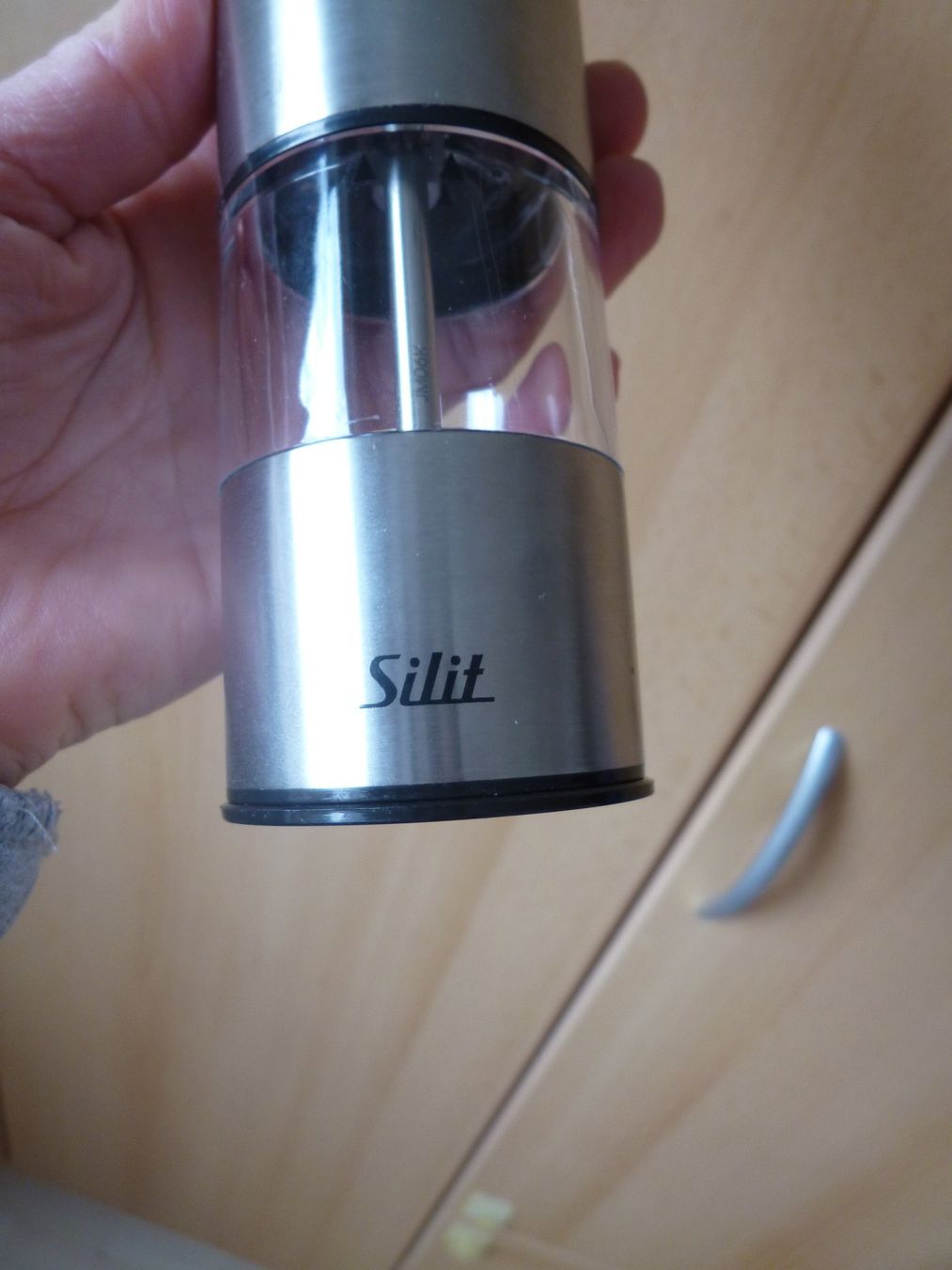 Geschirrsets: elektrische Salz- oder Pfeffermühle Silit mit Licht    Neu – Neu (gemäss Beschreibung) aus Dättlikon von Mamakuga 2