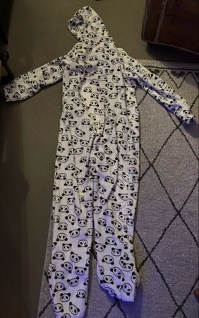 Combinaison Pyjama Panda Chicorée XS - Hiver douillet! Panda