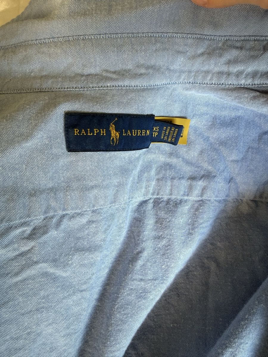 Ralph Lauren Chemisiers: Ralph Lauren Hemdbluse kurzarm hellblau Gr. XS – Neuf (Voir description) à Dietikon par lui_v6cj 2