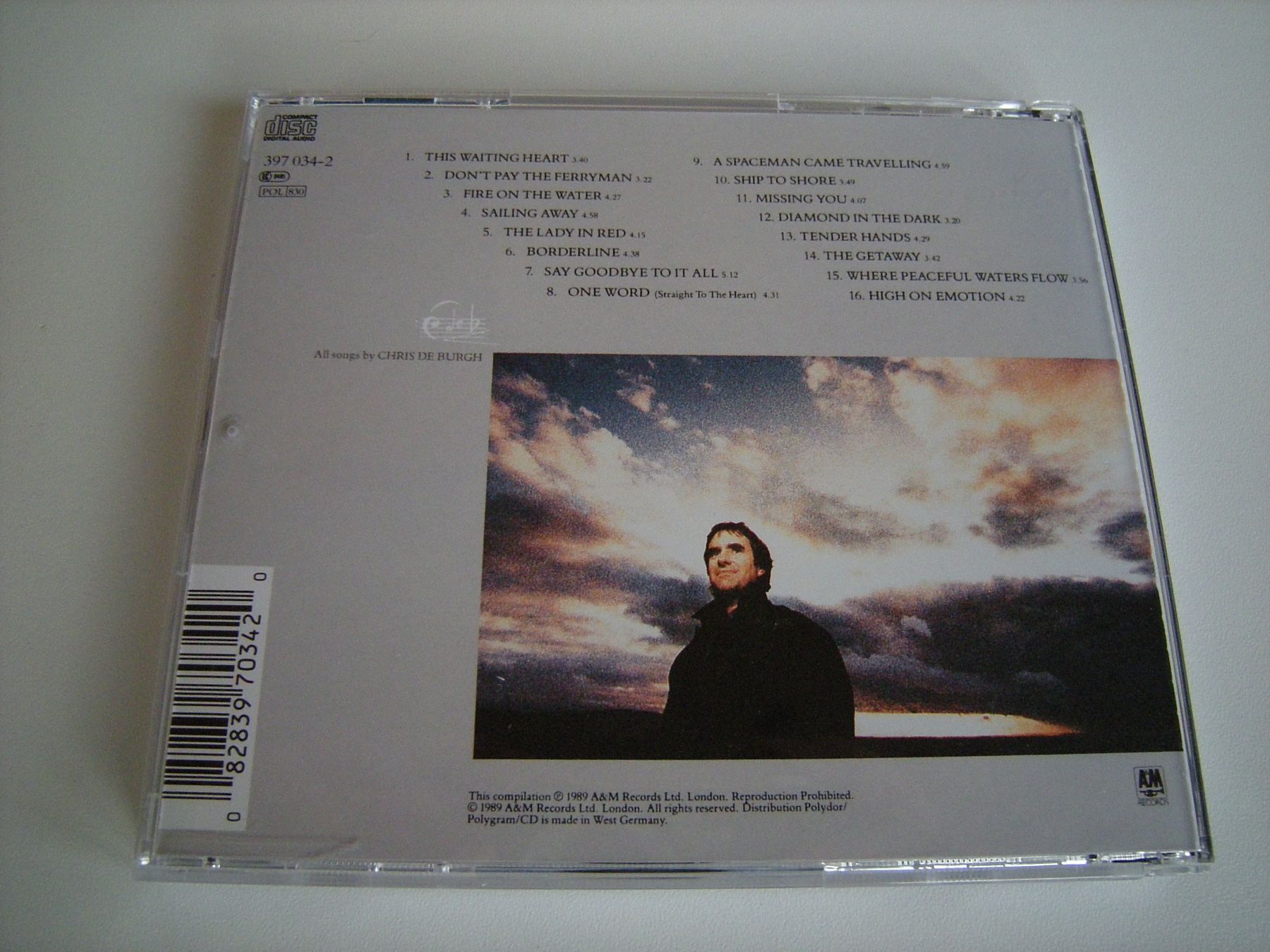 CD: CHRIS DE BURGH - Spark to a Flame – Usato da Basel venduto da Ceebee62 1