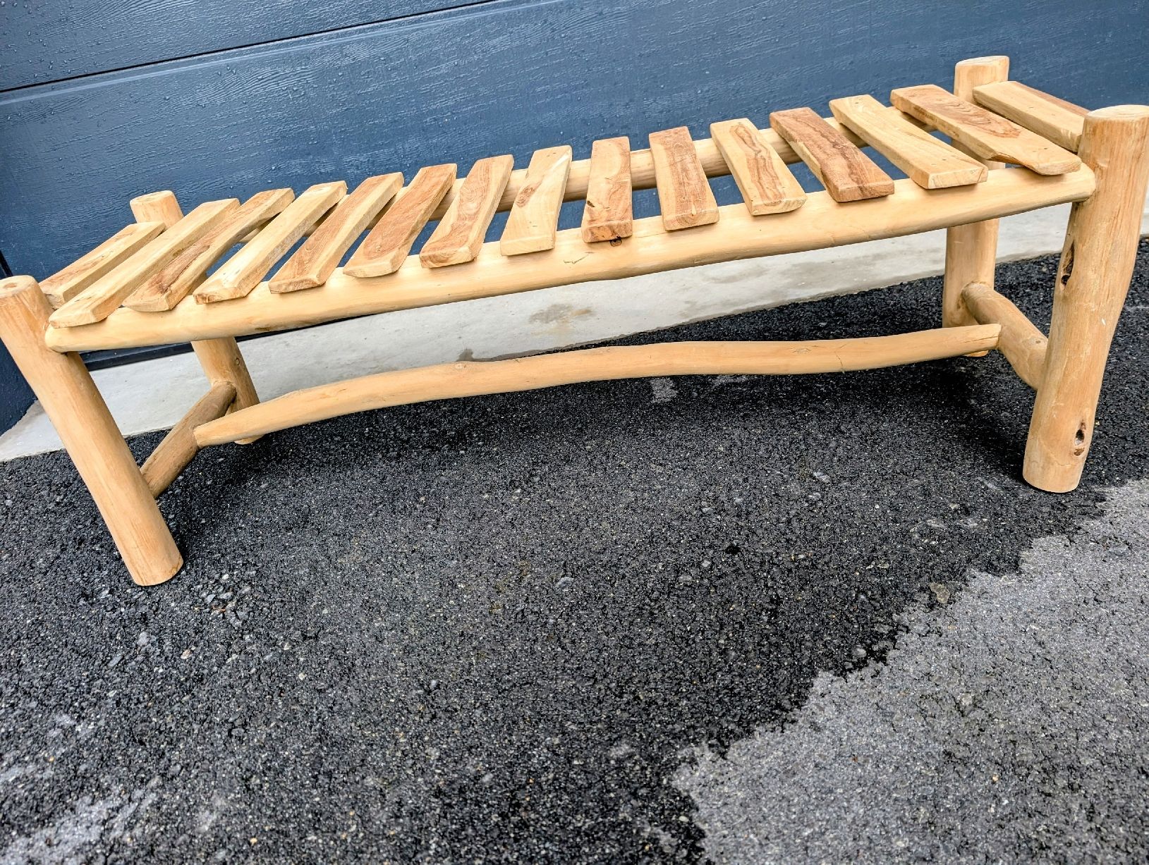 Bancs: Holzbank  – D'occasion à Azmoos par bru_w789 3