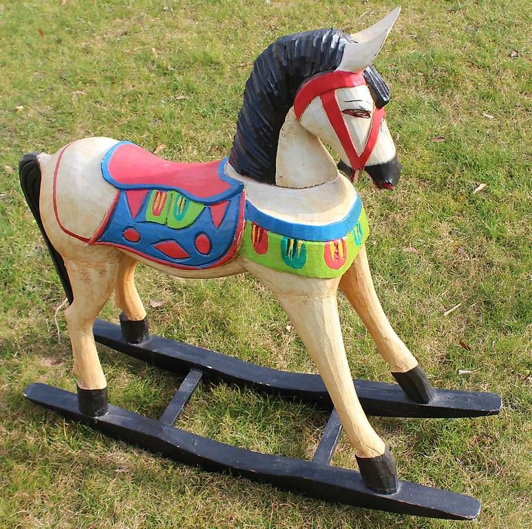 Tutte le decorazioni: Deko-Schaukelpferd – Usato da Burgdorf venduto da AnB24c 1