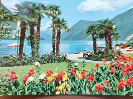 Ansichtskarte Lugano 1960