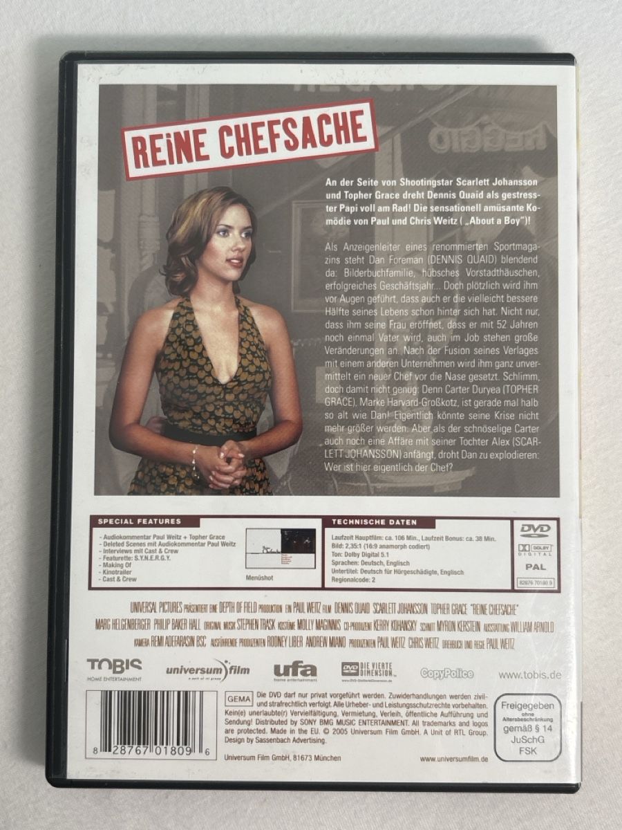 Tutti i DVDs: DVD - Reine Chefsache – Usato da Walenstadt venduto da feh_t89n 1