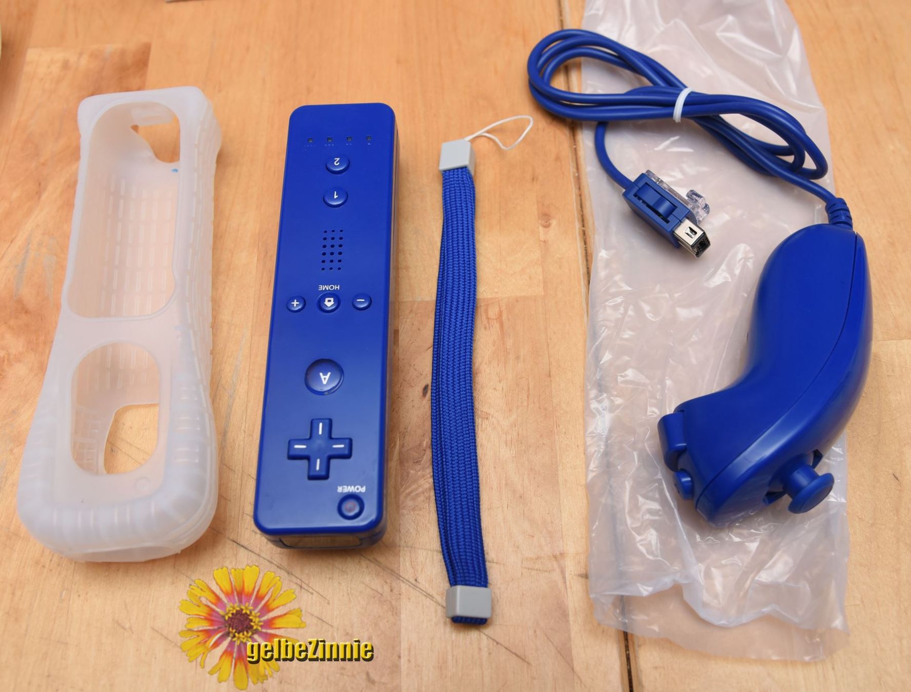 Controller: Wii Controller Blaumit Nunchuk (NEU) – Nuovo (secondo la descrizione) da Frenkendorf venduto da gelbeZinnie 1