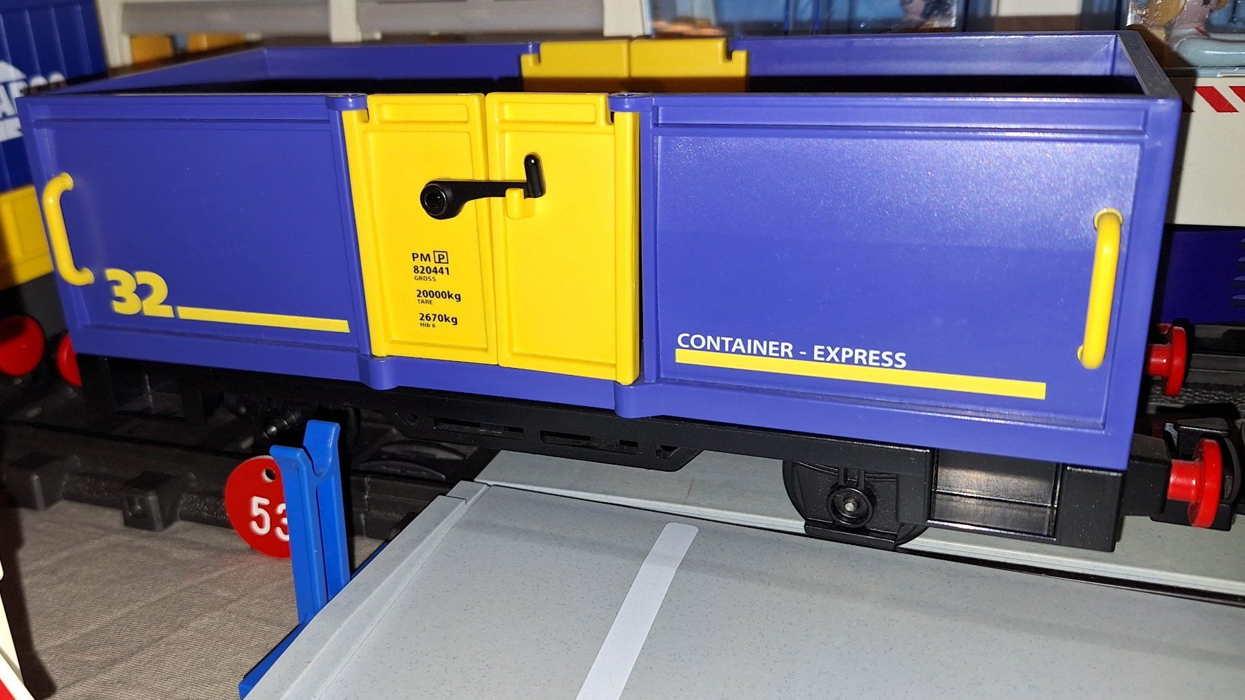Playmobil Giocattoli: Playmobil RC Train 5258 Güterzug  XXL – Usato da Reinach BL venduto da Playmobilist 7