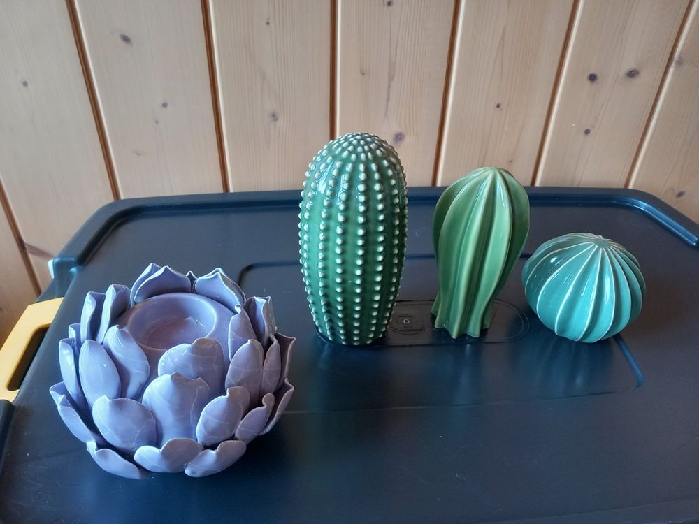Kaktus, Kakteen, Deko, Keramik Ikea