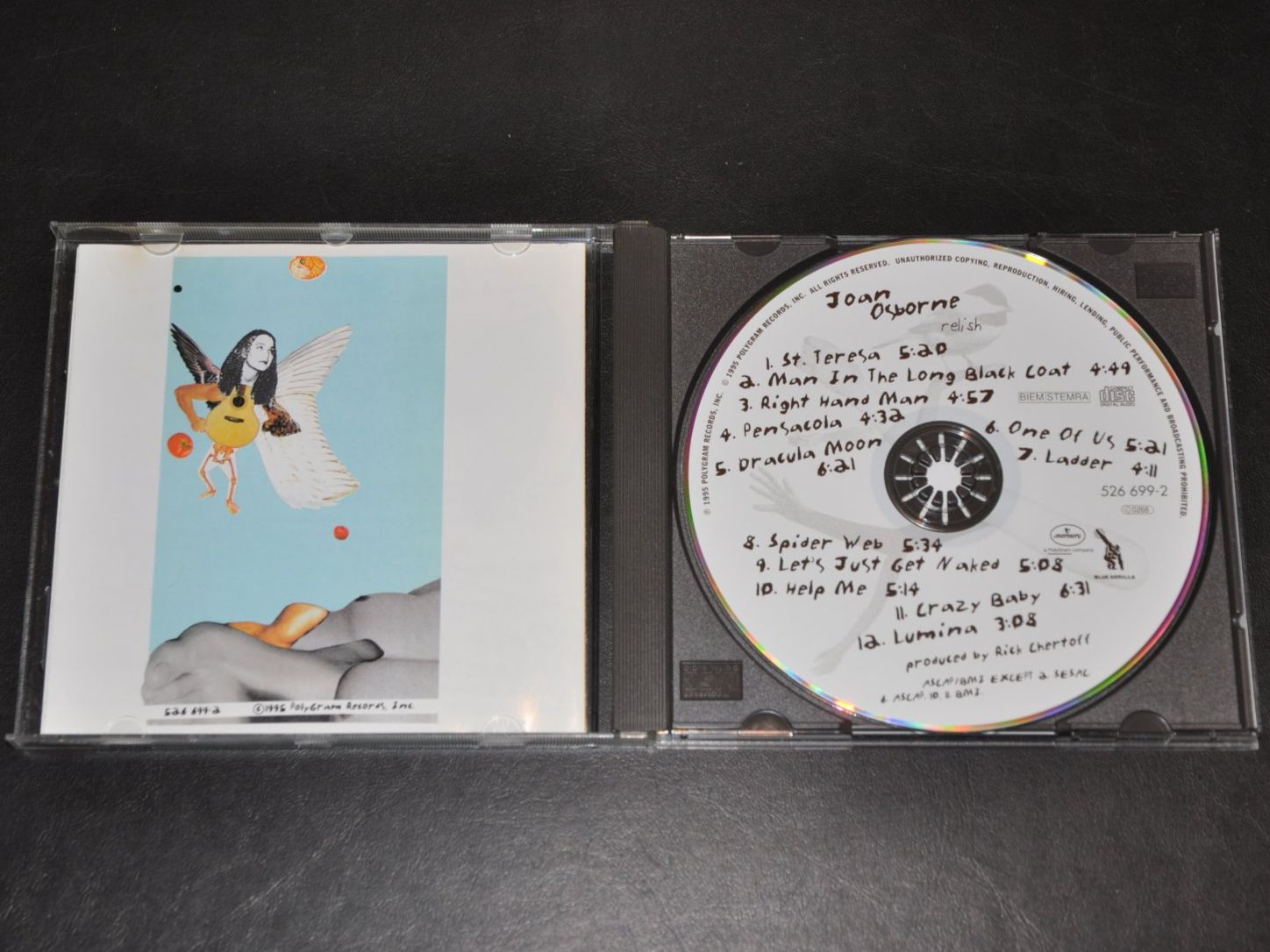CD: CD Joan Osborne - Relish – Usato da Boll venduto da Theodora15 2