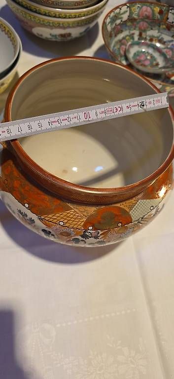 Pentole: Cache pot décor asiatique  – Usato da Saubraz venduto da Caly0 3
