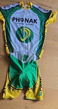Phonak Hearing Systems Radtrikot & Hose Gr. XL Sommer
