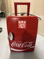 Coca-Cola Mini-Kühlschrank Retro rot tragbar