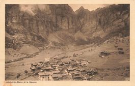 Loèche les Bains VS Dorf und Gemmipass