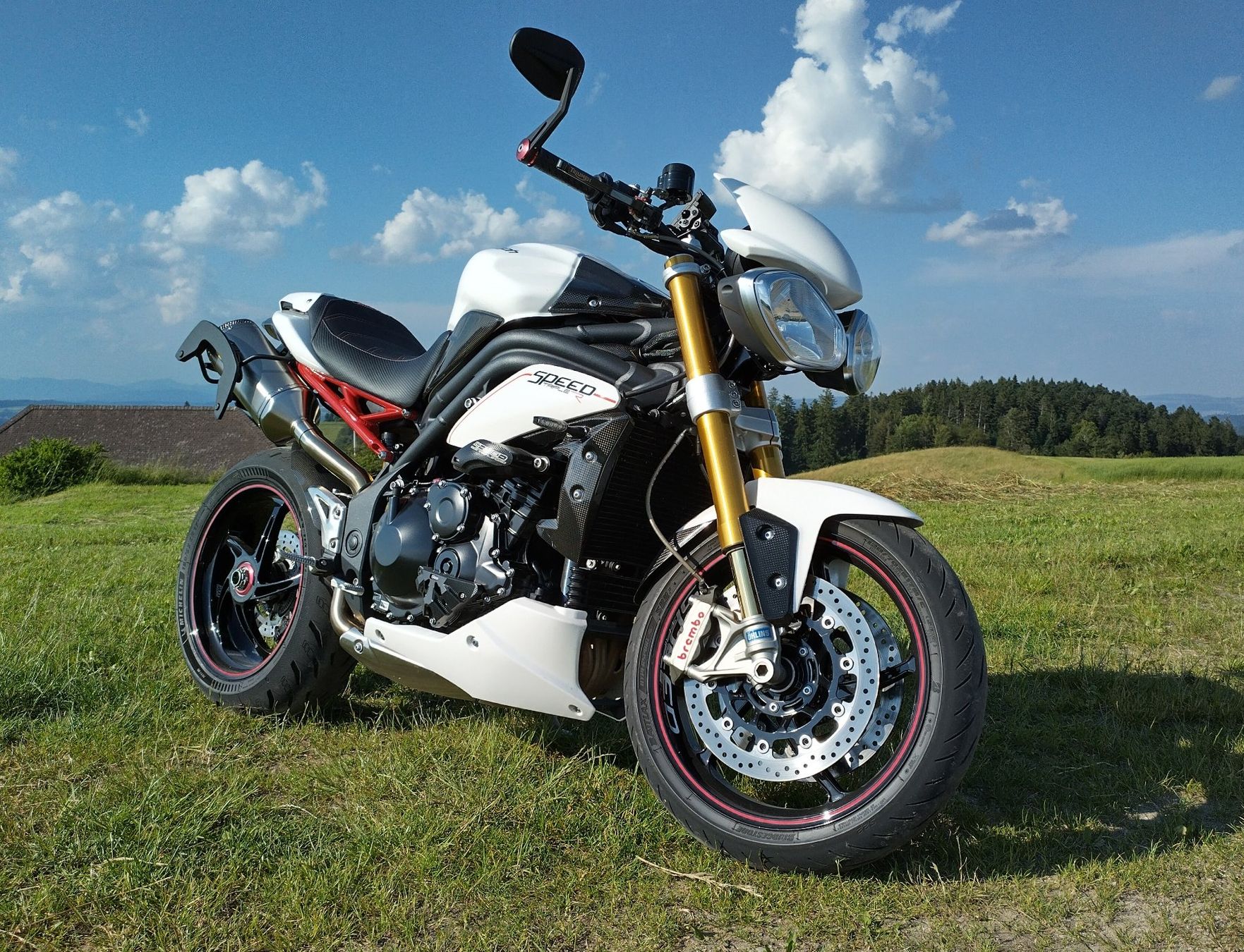 Triumph Strada: Triumph Speed Triple 1050 R  Launch Edition – Usato da Huttwil venduto da Materia 1