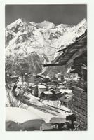 Ansichtskarte Grächen Wallis Winter Motiv gebraucht 1966