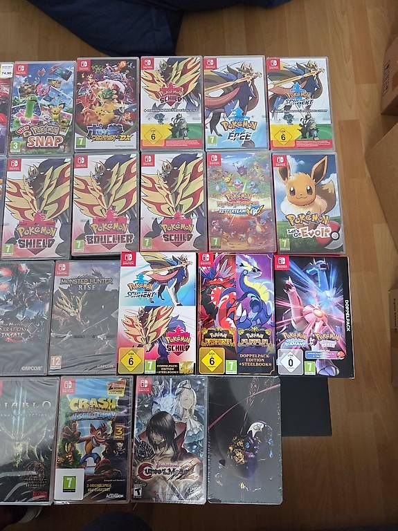 Nintendo Spiele: SEALED Switch Sammlung - Pokemon, Zelda, Mario uvm. – Neu und originalverpackt aus Vilters von oOLinkOo 3