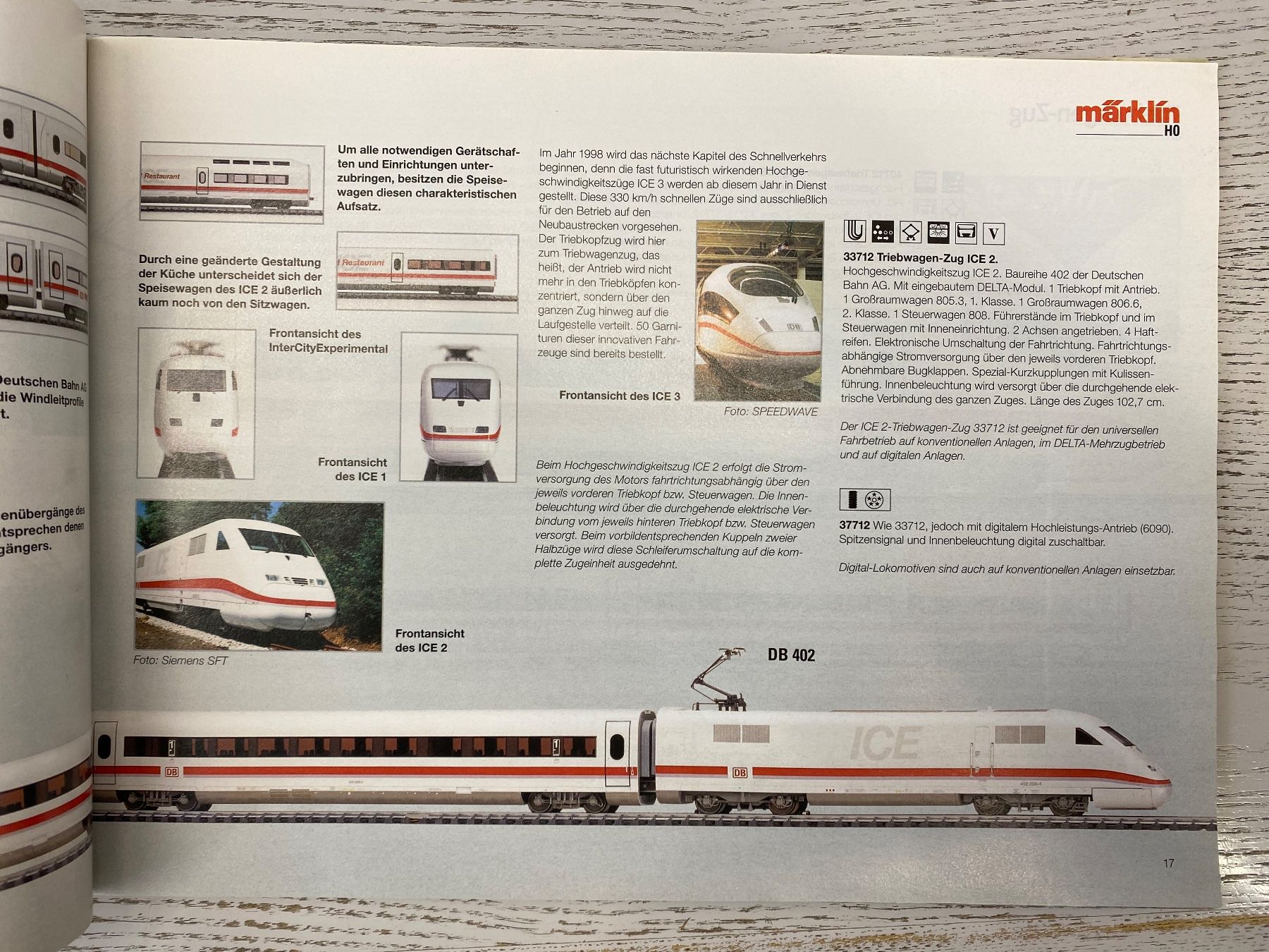 Märklin Modellini di ferrovie: Märklin Neuheiten 1997 – Usato da Lupsingen venduto da New-Haven 1