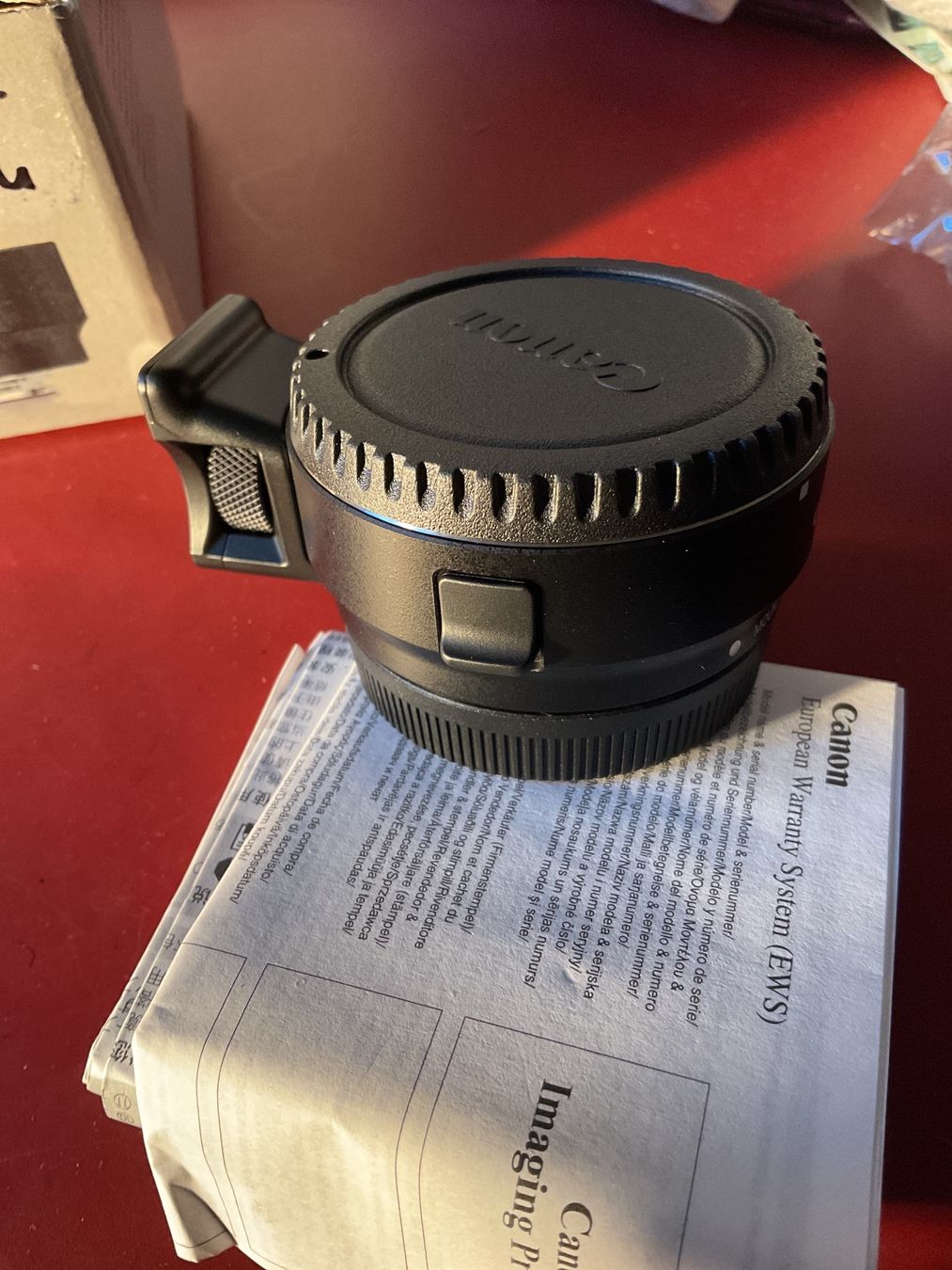 Canon Adattatori foto: Canon Mount Adapter, EF-EOS M, unbenutzt – Nuovo (secondo la descrizione) da Tecknau venduto da Gluschtikum 1
