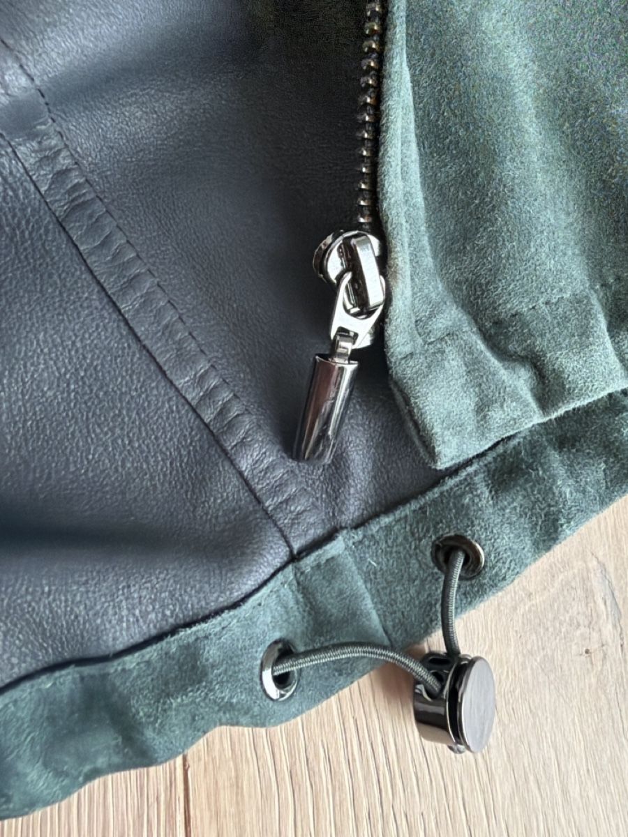 Max Mara Jacken: Weekend Max Mara Damen Kapuzenjacke Leder Gr. 38  – Gebraucht aus Othmarsingen von Darija7 7