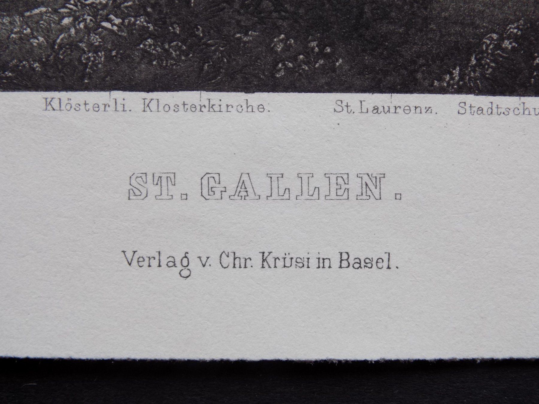 Gravures: St.Gallen – D'occasion à Risch par Rischli15 2