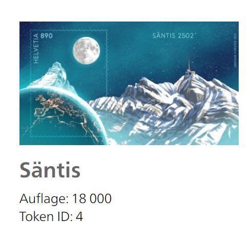 Tutti i francobolli: Swiss Crypto Stamps ID4 – Nuovo (secondo la descrizione) da Baar venduto da CryptoShop
