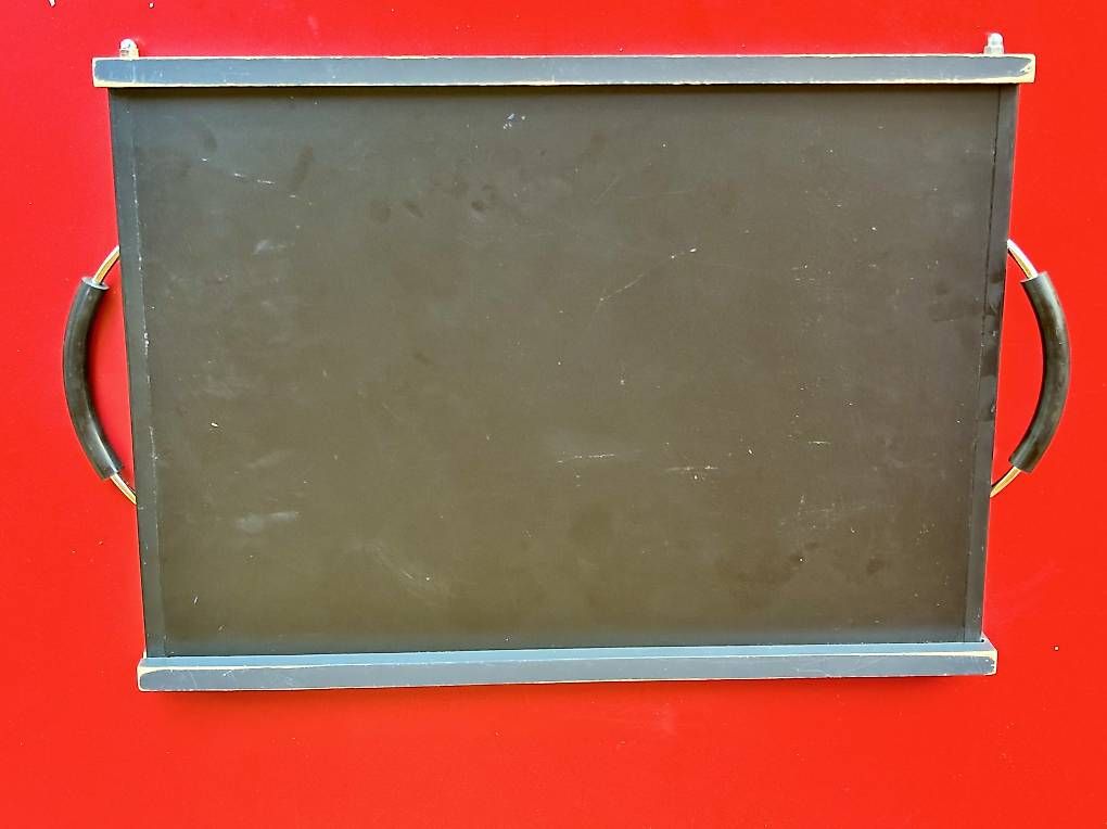 Tablet PC: Vintage Axis Paris Serviertablett  1980er Memphis Stil – Usato da Oberaach venduto da sinsemilla13 2