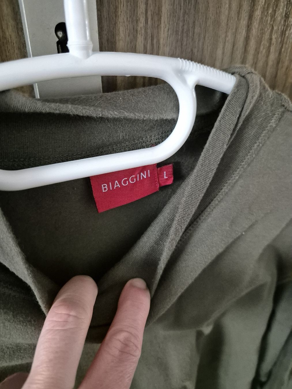 Maglioni & Felpe: Langarmshirt Biaggini Gr. L Khaki – Usato da Langenthal venduto da Polarisstern 3