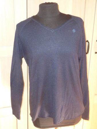pull bleu marine taille L/XL marque FINERY pour femme