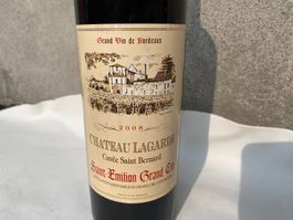 Chateau Lagarde Cuvée St Bernard 2008‪ Wein 0.75l Flasche